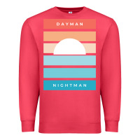 Cardinal DAYMAN NIGHTMAN - It's Always Sunny Premium Sweatshirt - PixelFlow