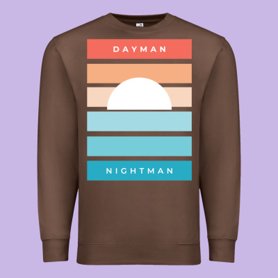 Dayman Nightman - It's Always Sunny Premium Sweatshirt Designed By Pixelflow