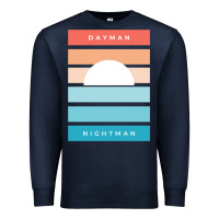 Navy DAYMAN NIGHTMAN - It's Always Sunny Premium Sweatshirt - PixelFlow