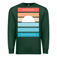 Sports Green DAYMAN NIGHTMAN - It's Always Sunny Premium Sweatshirt - PixelFlow