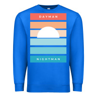 True Royal DAYMAN NIGHTMAN - It's Always Sunny Premium Sweatshirt - PixelFlow