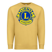 Antique Gold lions clubs international classic Premium Sweatshirt - PixelFlow