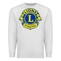 Oatmeal Heather lions clubs international classic Premium Sweatshirt - PixelFlow
