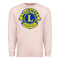 Pale Pink lions clubs international classic Premium Sweatshirt - PixelFlow