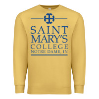 Antique Gold saint mary's college belles Premium Sweatshirt - PixelFlow