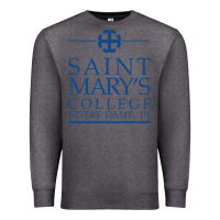 Charcoal Heather saint mary's college belles Premium Sweatshirt - PixelFlow