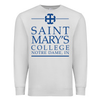 Dove Grey saint mary's college belles Premium Sweatshirt - PixelFlow