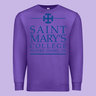 Saint Mary's College Belles Premium Sweatshirt Designed By Pixelflow