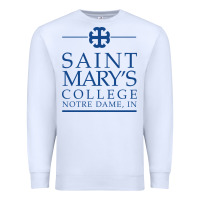 White saint mary's college belles Premium Sweatshirt - PixelFlow