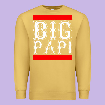 Big Papi Premium Sweatshirt Designed By Pixelflow