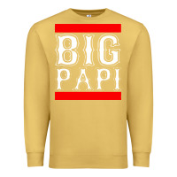 Antique Gold big papi Premium Sweatshirt - PixelFlow