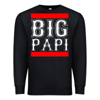 Black big papi Premium Sweatshirt - PixelFlow