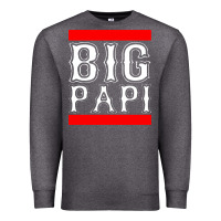 Charcoal Heather big papi Premium Sweatshirt - PixelFlow