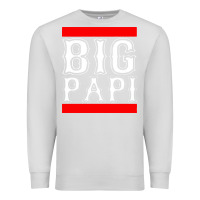 Dove Grey big papi Premium Sweatshirt - PixelFlow