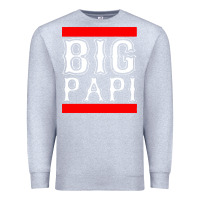 Heather Grey big papi Premium Sweatshirt - PixelFlow