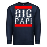 Navy big papi Premium Sweatshirt - PixelFlow