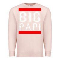 Pale Pink big papi Premium Sweatshirt - PixelFlow