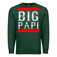 Sports Green big papi Premium Sweatshirt - PixelFlow