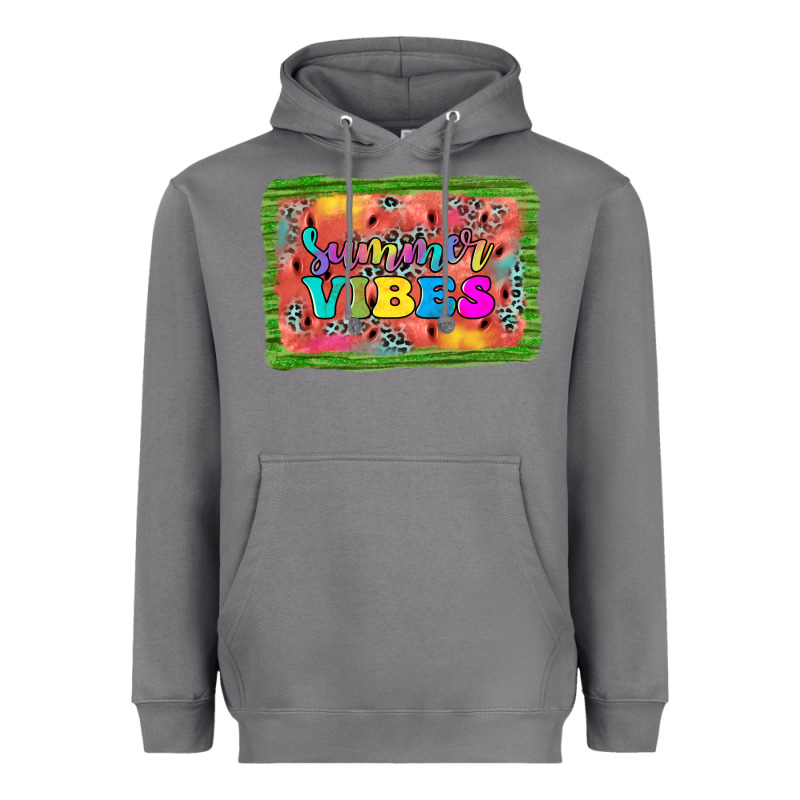 Summer Vibes Watermelon Heavyweight Hoodie by JahusDesignShop | Teevron
