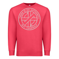 Cardinal Crass   There Is No  Authority But Yourself Classic Premium Sweatshirt - PixelFlow