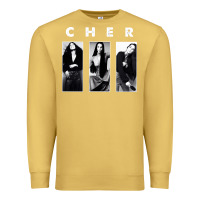 Antique Gold Cher, Cher Heart of Stone, Cher Cher Cher Cher Cher, Cher Cher Cher Ch Premium Sweatshirt - PixelFlow