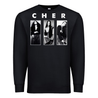 Black Cher, Cher Heart of Stone, Cher Cher Cher Cher Cher, Cher Cher Cher Ch Premium Sweatshirt - PixelFlow