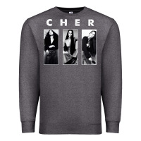 Charcoal Heather Cher, Cher Heart of Stone, Cher Cher Cher Cher Cher, Cher Cher Cher Ch Premium Sweatshirt - PixelFlow