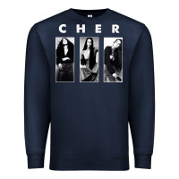 Navy Cher, Cher Heart of Stone, Cher Cher Cher Cher Cher, Cher Cher Cher Ch Premium Sweatshirt - PixelFlow