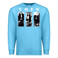 Ocean Blue Cher, Cher Heart of Stone, Cher Cher Cher Cher Cher, Cher Cher Cher Ch Premium Sweatshirt - PixelFlow