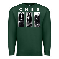 Sports Green Cher, Cher Heart of Stone, Cher Cher Cher Cher Cher, Cher Cher Cher Ch Premium Sweatshirt - PixelFlow
