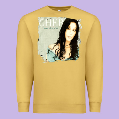 Cher Believe Tour, Cher Believe Tours, Cher, Believe, Tour, The Cher B Premium Sweatshirt Designed By Pixelflow