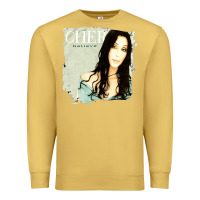 Antique Gold Cher Believe Tour, Cher Believe Tours, Cher, Believe, Tour, the Cher B Premium Sweatshirt - PixelFlow