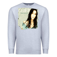 Heather Grey Cher Believe Tour, Cher Believe Tours, Cher, Believe, Tour, the Cher B Premium Sweatshirt - PixelFlow