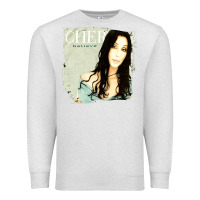 Oatmeal Heather Cher Believe Tour, Cher Believe Tours, Cher, Believe, Tour, the Cher B Premium Sweatshirt - PixelFlow