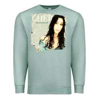 Seafoam Cher Believe Tour, Cher Believe Tours, Cher, Believe, Tour, the Cher B Premium Sweatshirt - PixelFlow