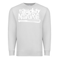 Dove Grey naughty by nature Premium Sweatshirt - PixelFlow