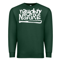Sports Green naughty by nature Premium Sweatshirt - PixelFlow