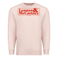 Pale Pink lennon & mccartney Classic Premium Sweatshirt - PixelFlow