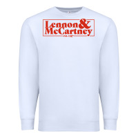 White lennon & mccartney Classic Premium Sweatshirt - PixelFlow