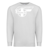 Dove Grey big chief clean santa fe railroad Premium Sweatshirt - PixelFlow