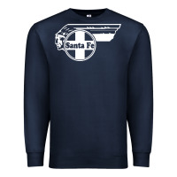 Navy big chief clean santa fe railroad Premium Sweatshirt - PixelFlow