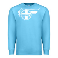 Ocean Blue big chief clean santa fe railroad Premium Sweatshirt - PixelFlow