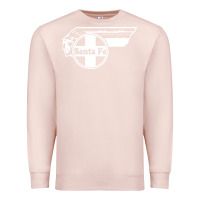 Pale Pink big chief clean santa fe railroad Premium Sweatshirt - PixelFlow