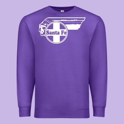 Big Chief Clean Santa Fe Railroad Premium Sweatshirt Designed By Pixelflow