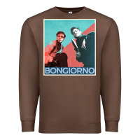 Chestnut Inglorious Basterds - Bongiorno poster GIFT Premium Sweatshirt - PixelFlow
