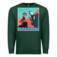 Sports Green Inglorious Basterds - Bongiorno poster GIFT Premium Sweatshirt - PixelFlow
