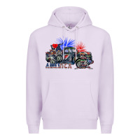 Lilac america Premium Hoodie - SublimationCraftShop