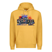 Mustard america Premium Hoodie - SublimationCraftShop