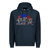 Navy america Premium Hoodie - SublimationCraftShop