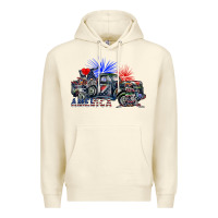 Sandshell america Premium Hoodie - SublimationCraftShop
